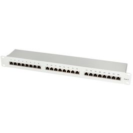 LogiLink Panneau de brassage 19" cat.6 EconLine, 24 ports