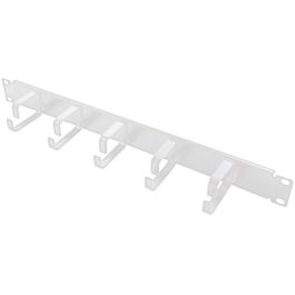 LogiLink Panneau de gestion de câbles 19", 1 U, 5 anneaux en