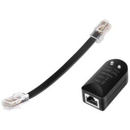 LogiLink PoE Finder, RJ45 mâle & RJ45 femelle, noir