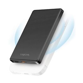 LogiLink Powerbank magnétique, 5.000 mAh, USB-C, noir