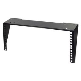 LogiLink Rack 19" pour montage sous table/mural, 4 U, noir