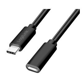 LogiLink Rallonge USB 2.0, 3 m, noir