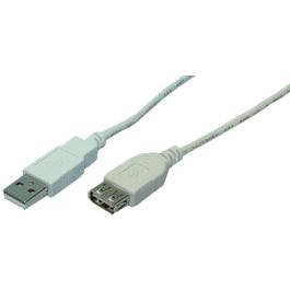 LogiLink Rallonge USB 2.0, gris, 2,0 m