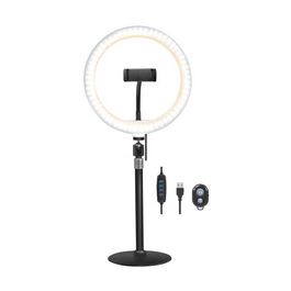LogiLink Ring light avec trépied pour smartphone