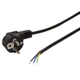 LogiLink Schutzkontakt-Stromkabel mit offenem Kabelende