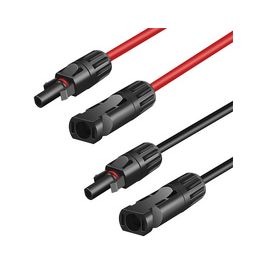 LogiLink Set de rallonges pour panneau solaire, 3,0 m