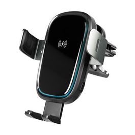LogiLink Support de charge sans fil smartphone pour voiture