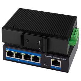 LogiLink Switch industriel Fast Ethernet, 5 ports, unmanaged