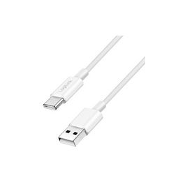 LogiLink Câble USB 2.0, USB-A - USB-C, 0,5 m, blanc