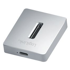 LogiLink USB 3.2 Gen2 Festplatten Docking Station, silber