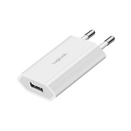LogiLink USB-Steckdosenadapter, 1x USB-A, 5 Watt, weiß