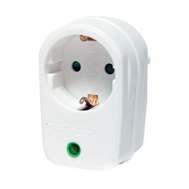 LogiLink Überspannungsschutz-Adapter, weiß