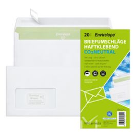 MAILmedia Briefumschlag Envirelope, DIN lang, weiß
