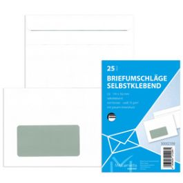 MAILmedia Briefumschlag Offset weiß, C6, mit Fenster