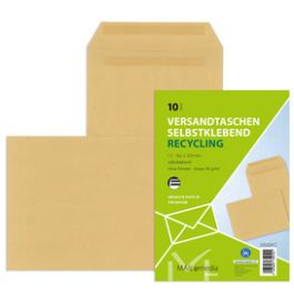 MAILmedia Pochette d'expédition, C5, marron