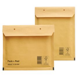 MAILmedia Pochettes d'expédition matelassées, typ 15/E, brun