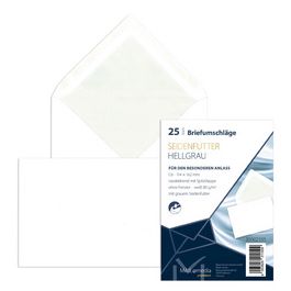 MAILmedia enveloppe Offset, avec doublure en soie, blanc