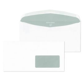 MAILmedia enveloppes C6/5 gommées, avec fenêtre à droite