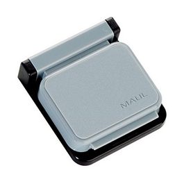 MAUL Clip magnétique S, pour fixer les informations, gris