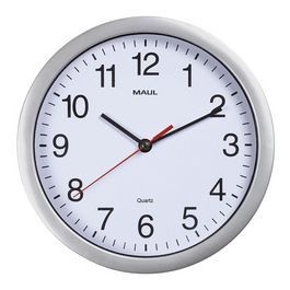 MAUL Horloge murale/horloge radio MAULrun, diamètre: 250 mm