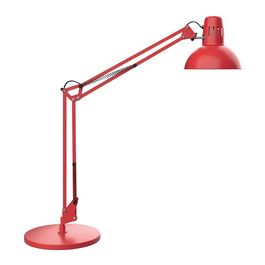 MAUL Lampe de bureau à LED MAULstudy, avec pied, rouge