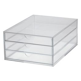 MAUL Module de classement acrylique, A4, 3 tiroirs