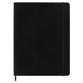 MOLESKINE Carnet souple, XL, uni, noir