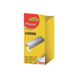 Maped Agrafes 26/8, grand paquet, zingué