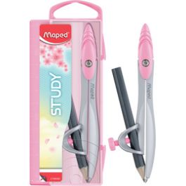 Maped Coffret compas Study PASTEL, incl. bague universelle
