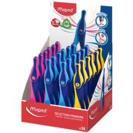 Maped Compas Kid'z sans bague d'adaptation, présentoir de 24 x24