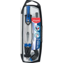 Maped Compas Technic Concept, 4 pièces, bleu