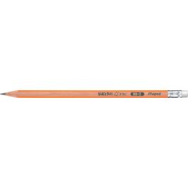 Maped Crayon BLACK'PEPS, avec gomme, degré de dureté: HB x12