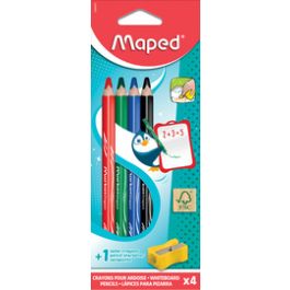 Maped Crayon ardoise Marker'Peps, blister de 4