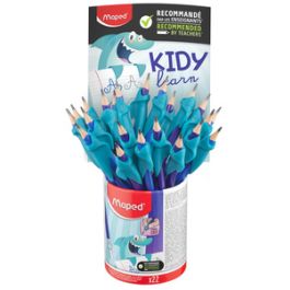 Maped Crayon de papier, avec gomme & guide-doigt, pot de 22