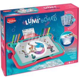 Maped Creativ Machine à dessiner lumineuse LUMI BOARD SIRENE