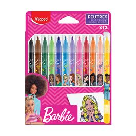 Maped Feutre Barbie, étui en carton de 12