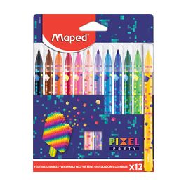 Maped Feutre PIXEL PARTY, étui en carton de 12