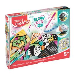 Maped Kit feutre aérographe BLOW PEN "Pop'Art", 15 pièces