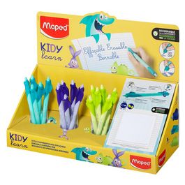 Maped Stylo roller KIDY learn, présentoir de 18