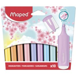Maped Surligneur FLUO'PEPS PASTEL, blister de 10