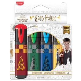 Maped Surligneur HARRY POTTER, étui carton de 4