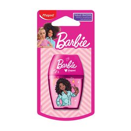 Maped Taille-crayon Barbie, en plastique, rose