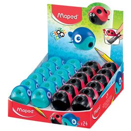 Maped Taille-crayon CROC CROC EASY, présentoir de 24 x24