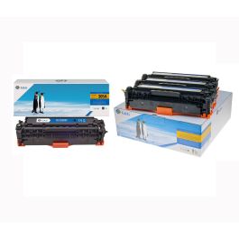 Toners compatible de première qualité CF370AM / 305A HP - multipack 3 couleurs : cyan, magenta, jaune