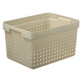 NHG Bac de rangement SEOUL BASKET L, PP, beige