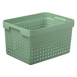 NHG Bac de rangement SEOUL BASKET L, PP, vert