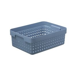 NHG Bac de rangement SEOUL BASKET M, PP, bleu