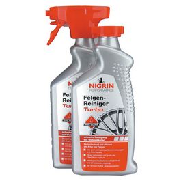 NIGRIN Nettoyant pour jantes Turbo, 500 ml double pack