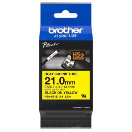 Ruban de marquage d'origine HSE651E Brother - noir, jaune