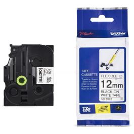 Ruban cassette d'origine TZEFX231 Brother - noir, blanc